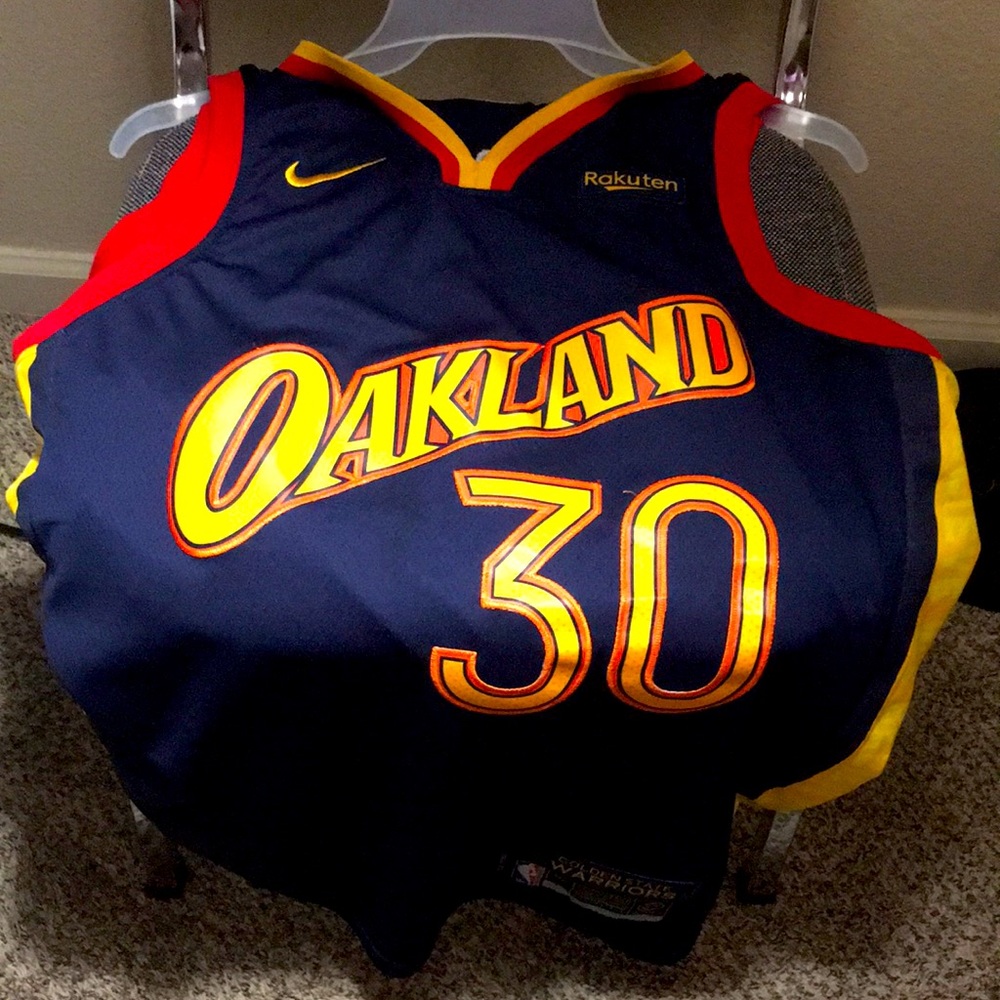 Golden state warriors Oakland jersey